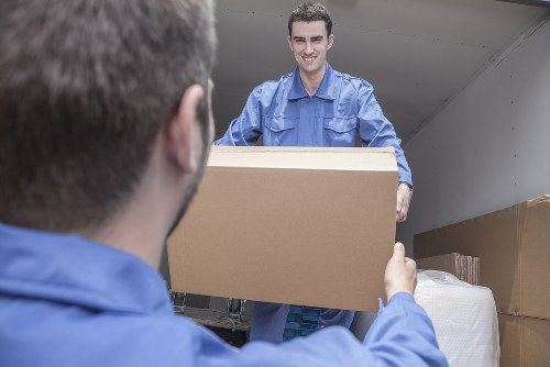 Example of a small flat move in Dulwich with van pricing