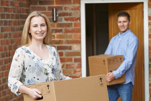 Storage runs and collection moves in Dulwich