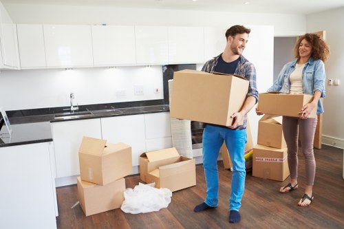 Truck hire service for a property move in Dulwich